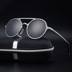 Abdosy Round Steampunk Polycarbonate Sunglasses Abdosy Round Steampunk Polycarbonate Sunglasses