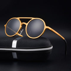 Abdosy Round Steampunk Polycarbonate Sunglasses Abdosy Round Steampunk Polycarbonate Sunglasses