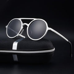Abdosy Round Steampunk Polycarbonate Sunglasses Abdosy Round Steampunk Polycarbonate Sunglasses