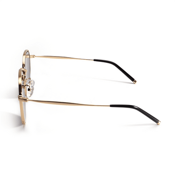 Tuesday Black Polygon Sunglasses