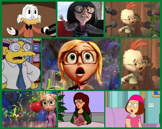 Cartoon Characters with Glasses - Abdosy