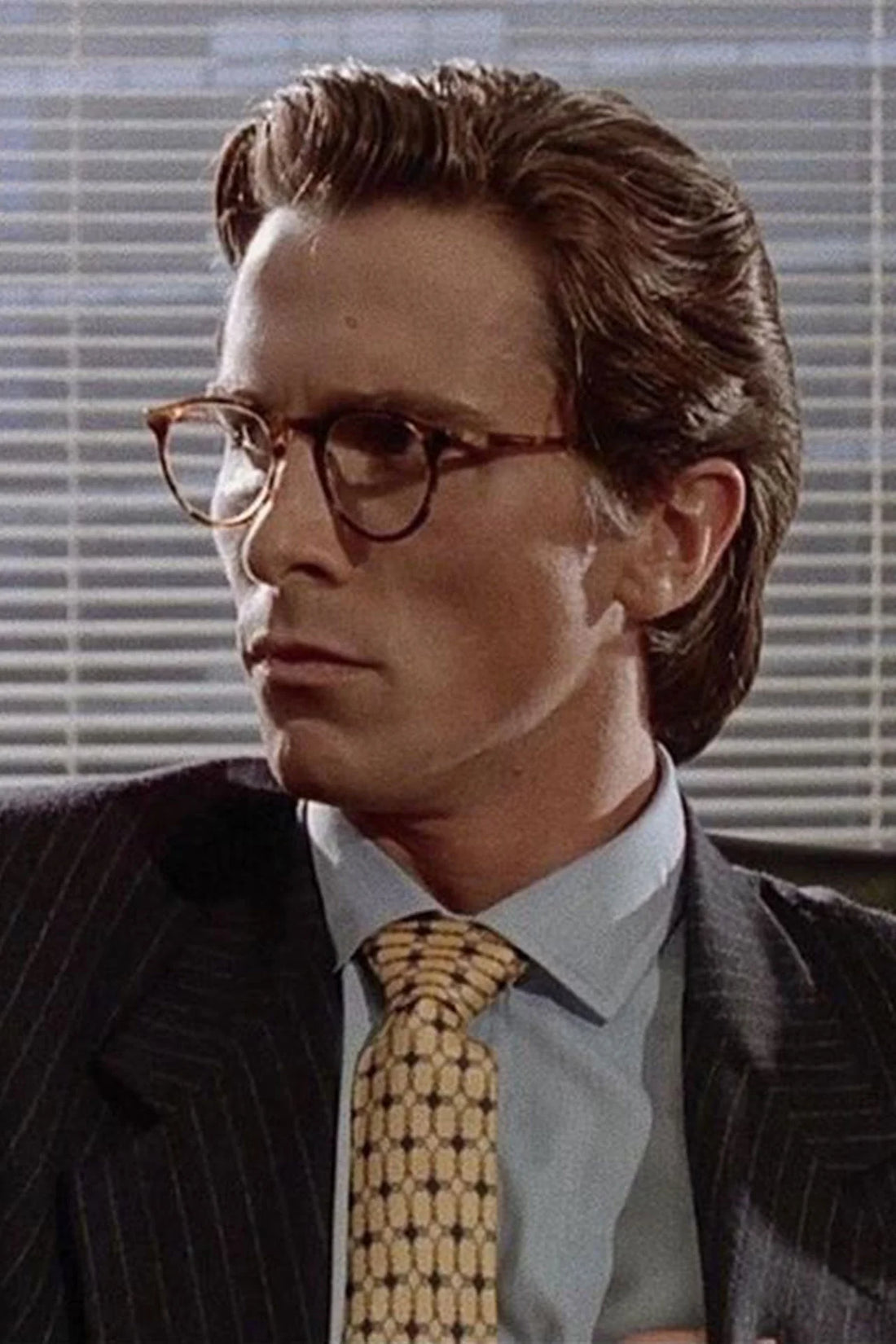 Patrick Bateman with Glasses from American Psycho