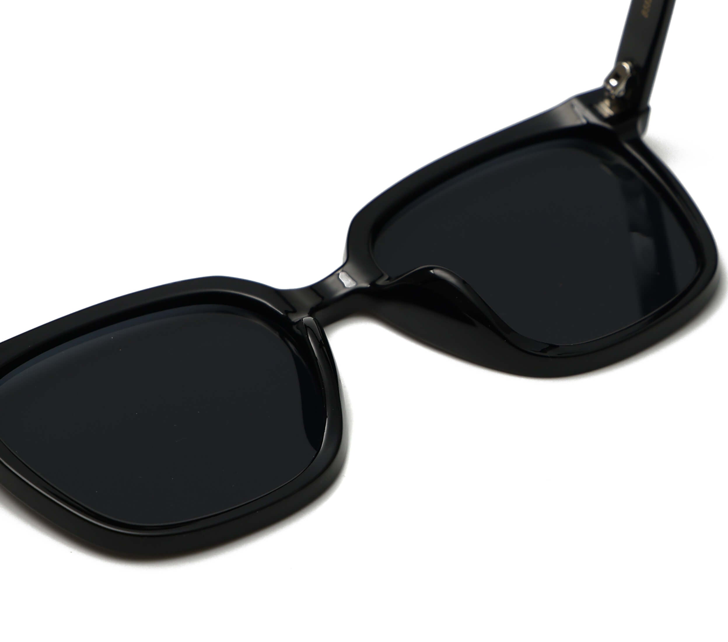 Protect Your Eyes in Style: Classic Black UV Sunglasses for Men and Women-58207