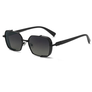 Make a Bold Statement with These Men's Punk Metal Sunglasses