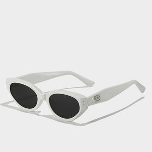 Retro Narrow Frame Cat Eye Small Frame Sunglasses