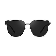 Unisex Square Metal Frame Sunglasses - Abdosy