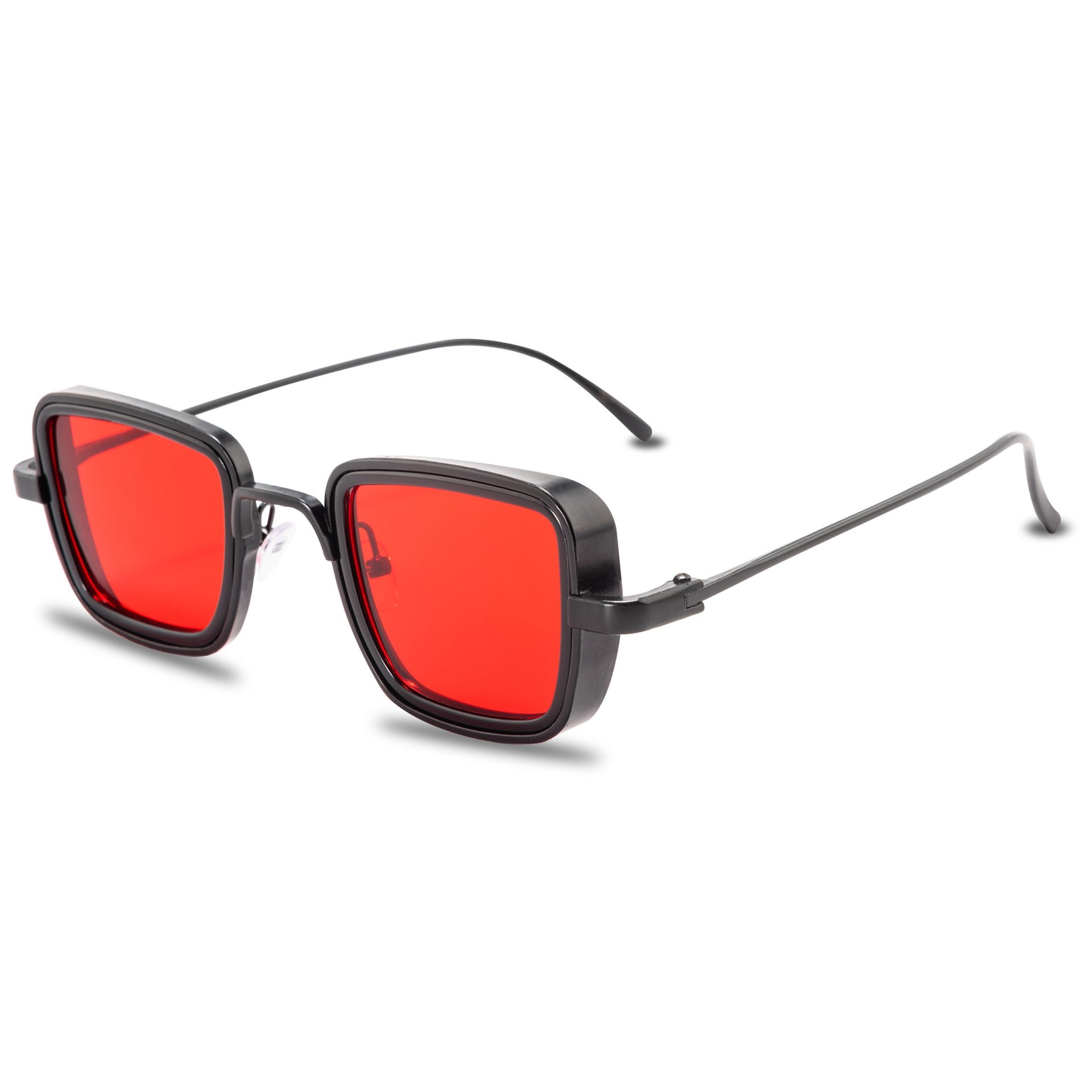 New Fashion Retro Creative Casual Men's Metal Square Frame Sunglasses For Outdoor Vacation