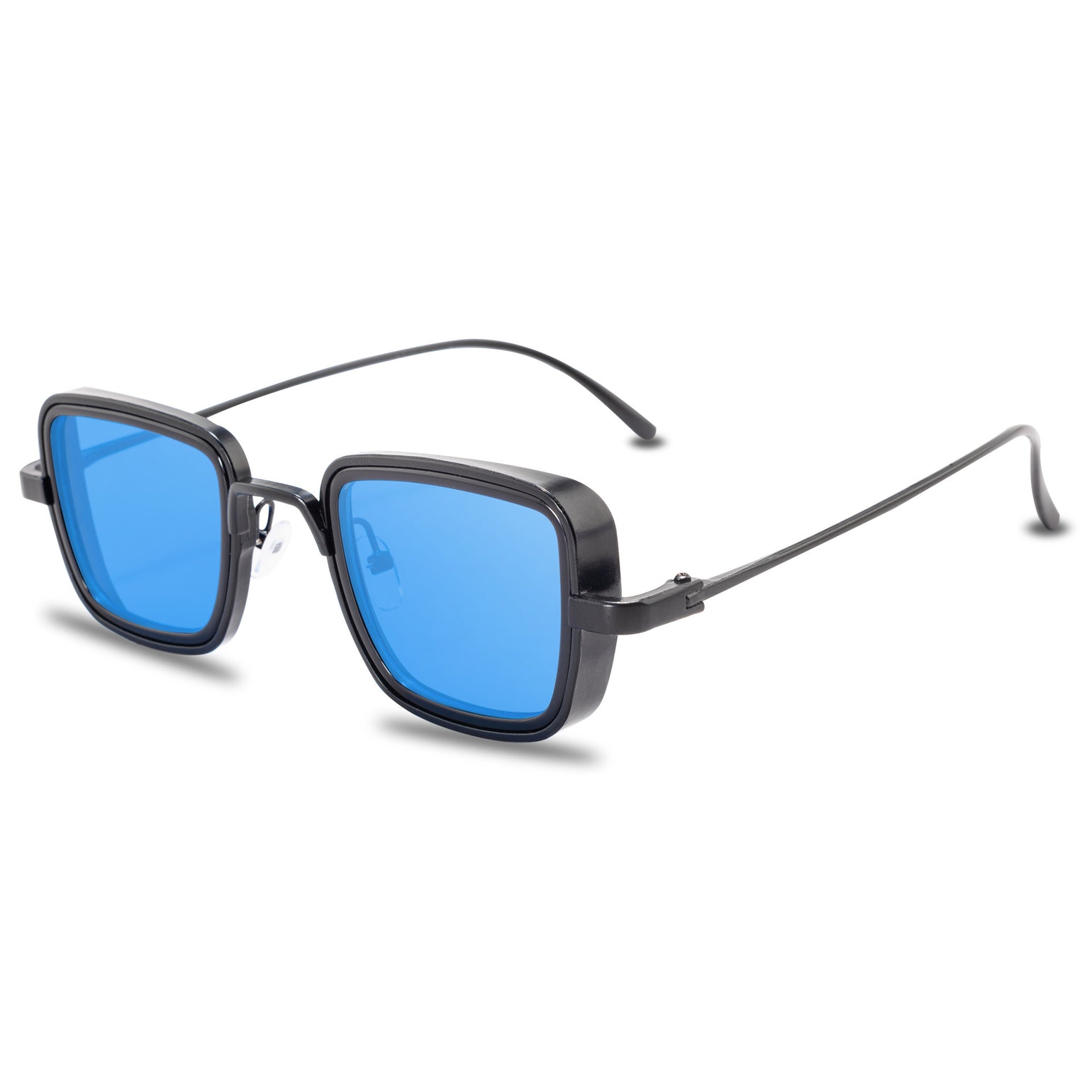 New Fashion Retro Creative Casual Men's Metal Square Frame Sunglasses For Outdoor Vacation