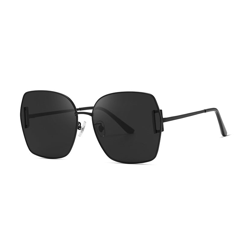 Unisex Metal Polygon Sunglasses