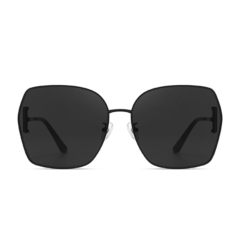 Unisex Metal Polygon Sunglasses