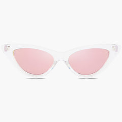 Red Frame Grey Lens Cat Eye Female Sunglasses