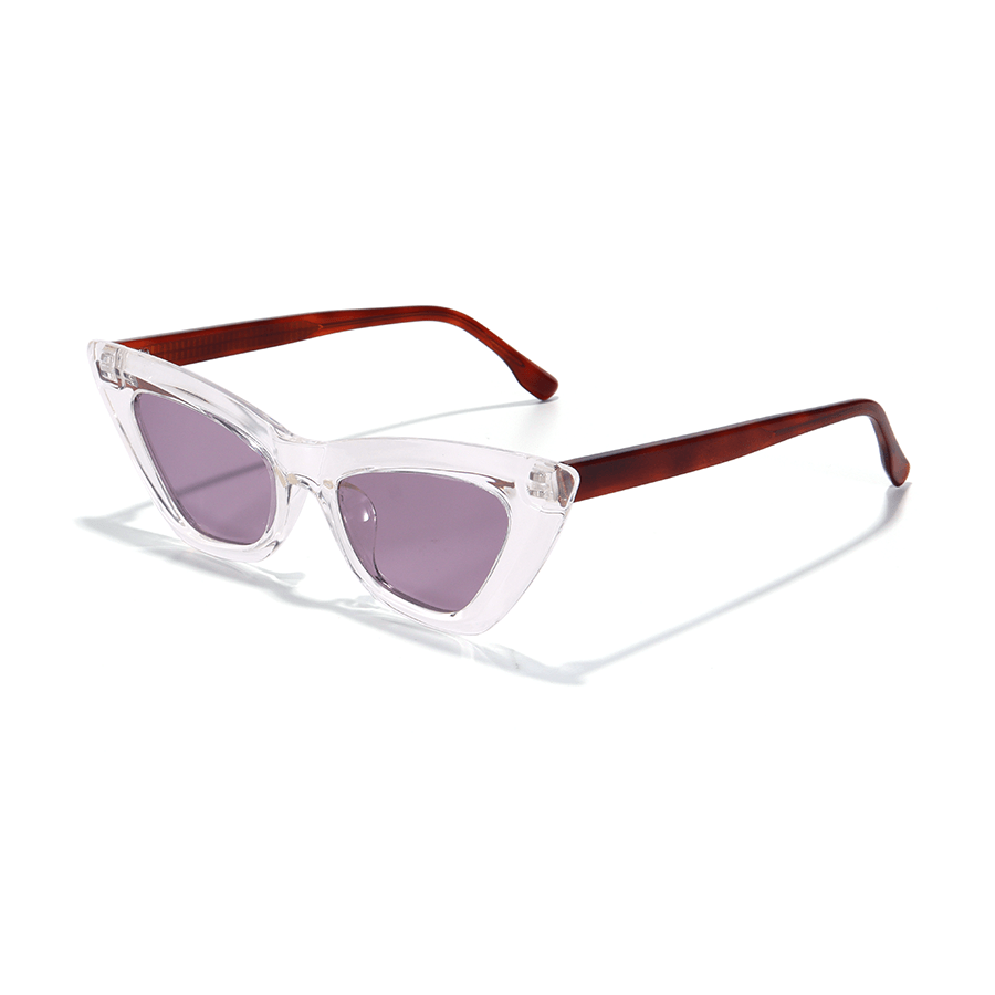 White Cat Eye Sunglasses