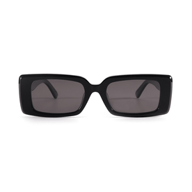 Oversized Men's White Square Sunglasses - Abdosy