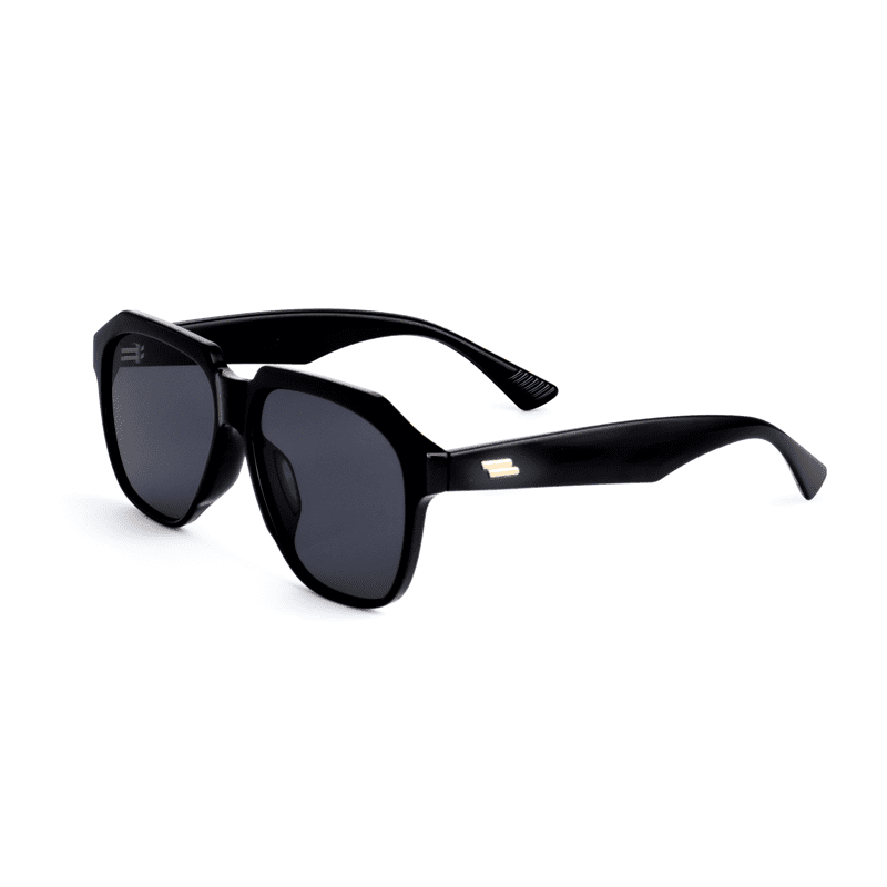 80S Polarized TR90 Polygon Sunglasses for Men - Abdosy