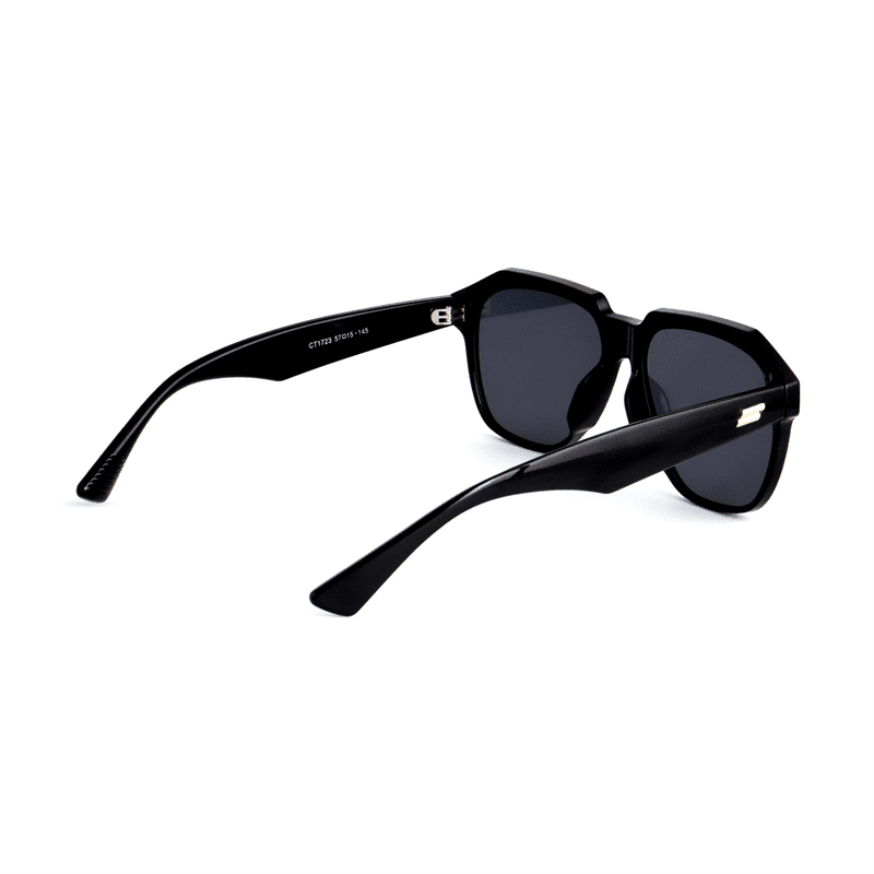 80S Polarized TR90 Polygon Sunglasses for Men - Abdosy