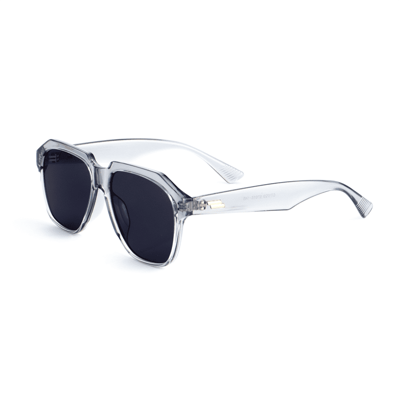 80S Polarized TR90 Polygon Sunglasses for Men - Abdosy