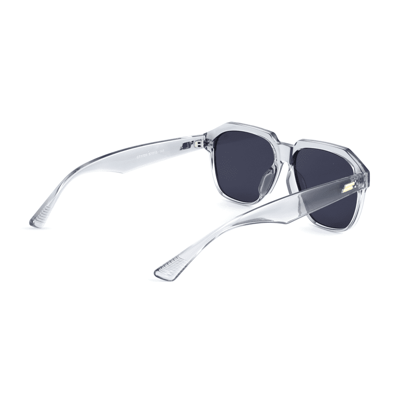 80S Polarized TR90 Polygon Sunglasses for Men - Abdosy