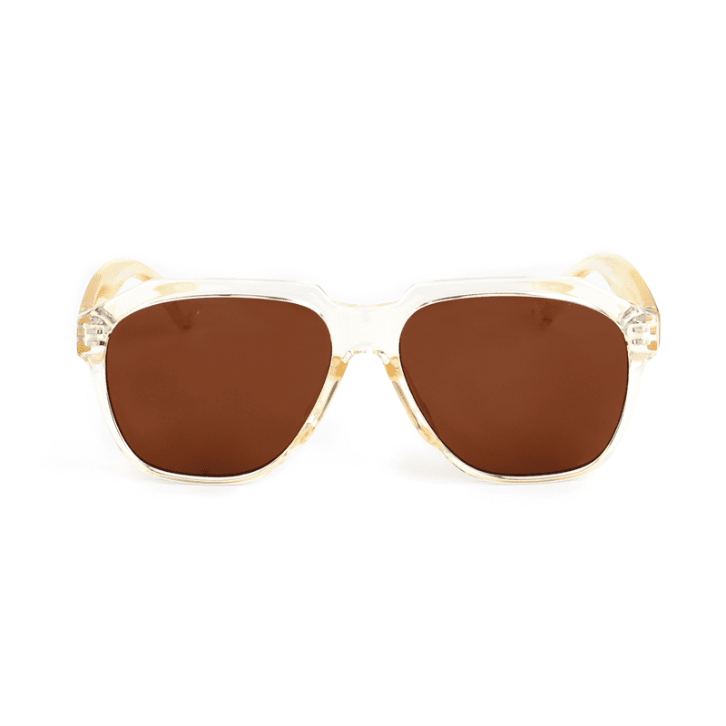 80S Polarized TR90 Polygon Sunglasses for Men - Abdosy