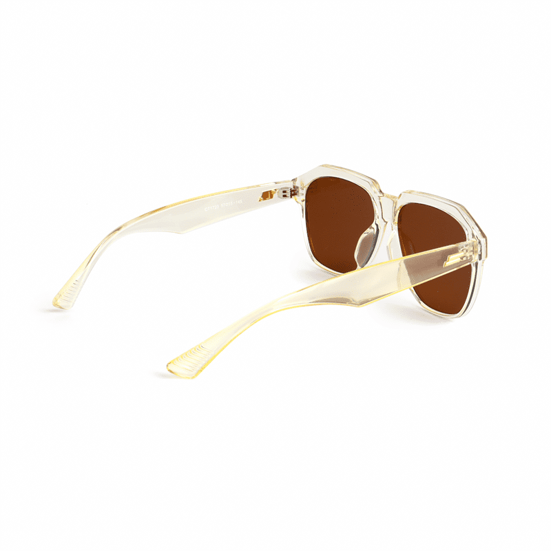 80S Polarized TR90 Polygon Sunglasses for Men - Abdosy