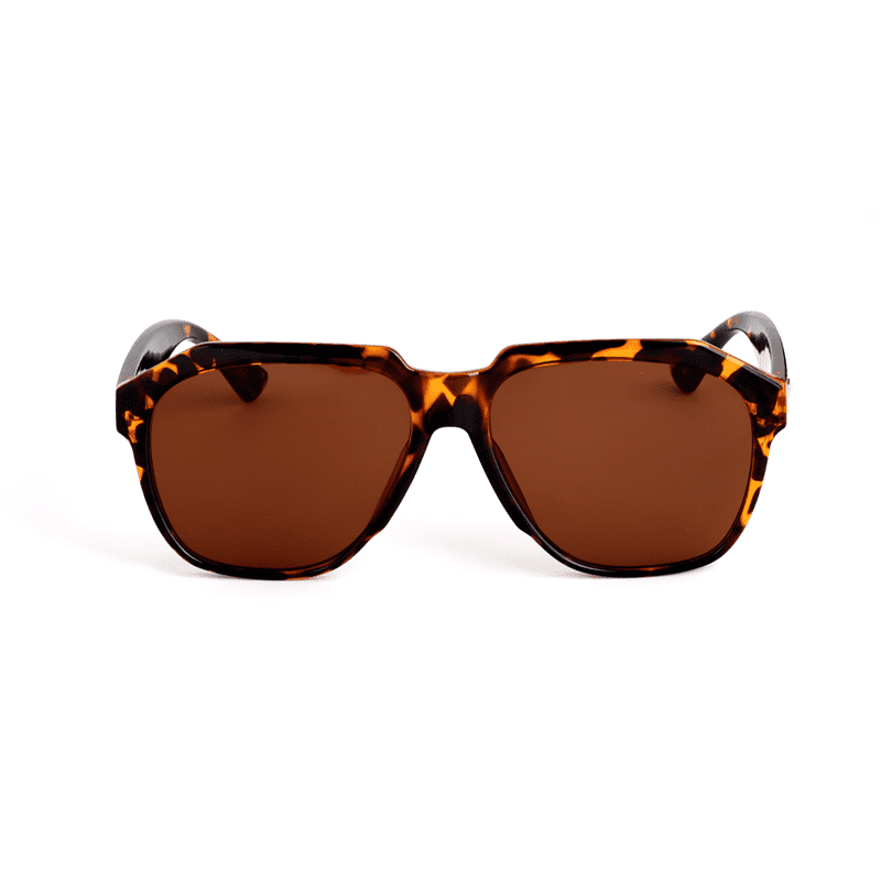 80S Polarized TR90 Polygon Sunglasses for Men - Abdosy