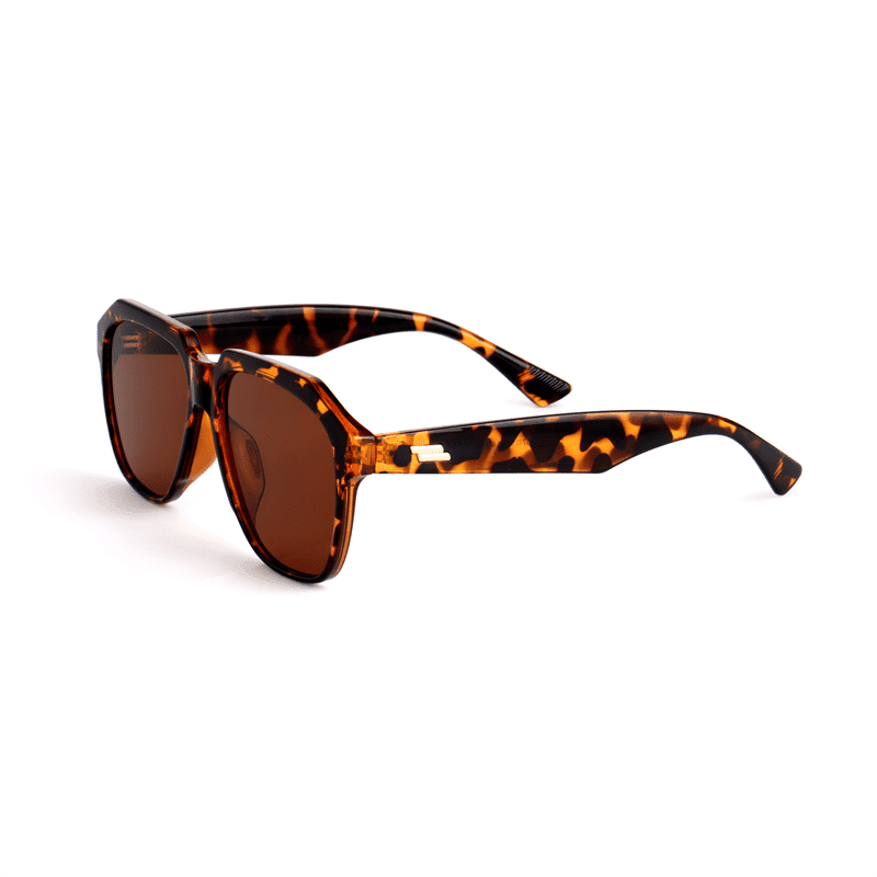 80S Polarized TR90 Polygon Sunglasses for Men - Abdosy