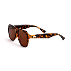 80S Polarized TR90 Polygon Sunglasses for Men - Abdosy