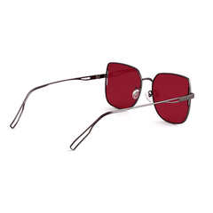 Oversized Women Polygon Sunglasses Retro Design - Abdosy